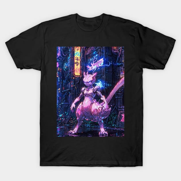 Psychic Legendary Cyberpunk T-Shirt by CodigoCero